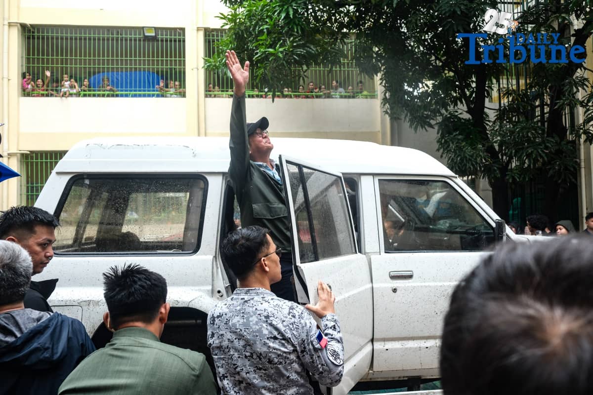 President Ferdinand Marcos Jr. visited Tanza National High School on Saturday morning, where evacuees from Navotas are temporarily sheltered, following his inspection of the Tangos-Tanza Navigational Gate. Due to inclement weather, his planned visit to Bacolor, Pampanga was canceled. In Tanza, residents and children greeted the President warmly, with some embracing him during their brief exchanges. Meanwhile, his administration faces mounting criticism over the transparency and effectiveness of ongoing flood control efforts. As typhoons remain a persistent threat, all eyes are on how his administration will address disaster preparedness and implement long-delayed infrastructure reforms in the remaining years of his term.