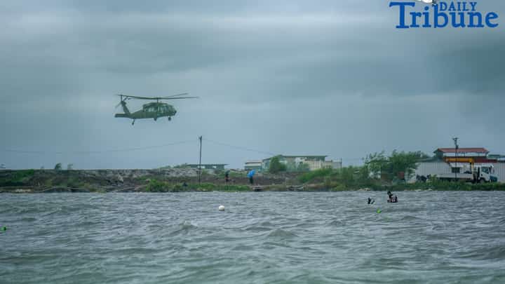 President Ferdinand Marcos Jr. visited the Tangos-Tanza navigational gate in Tanza, Navotas on Saturday, 26 July 2025, to assess the damage caused by the severe flooding in the area. This follows the recent report from the Department of Public Works and Highways (DPWH) highlighting the P5.25 billion in damages to national roads, bridges, and key flood control structures across regions, exacerbated by the Southwest Monsoon and tropical cyclones Crising, Dante, and Emong.