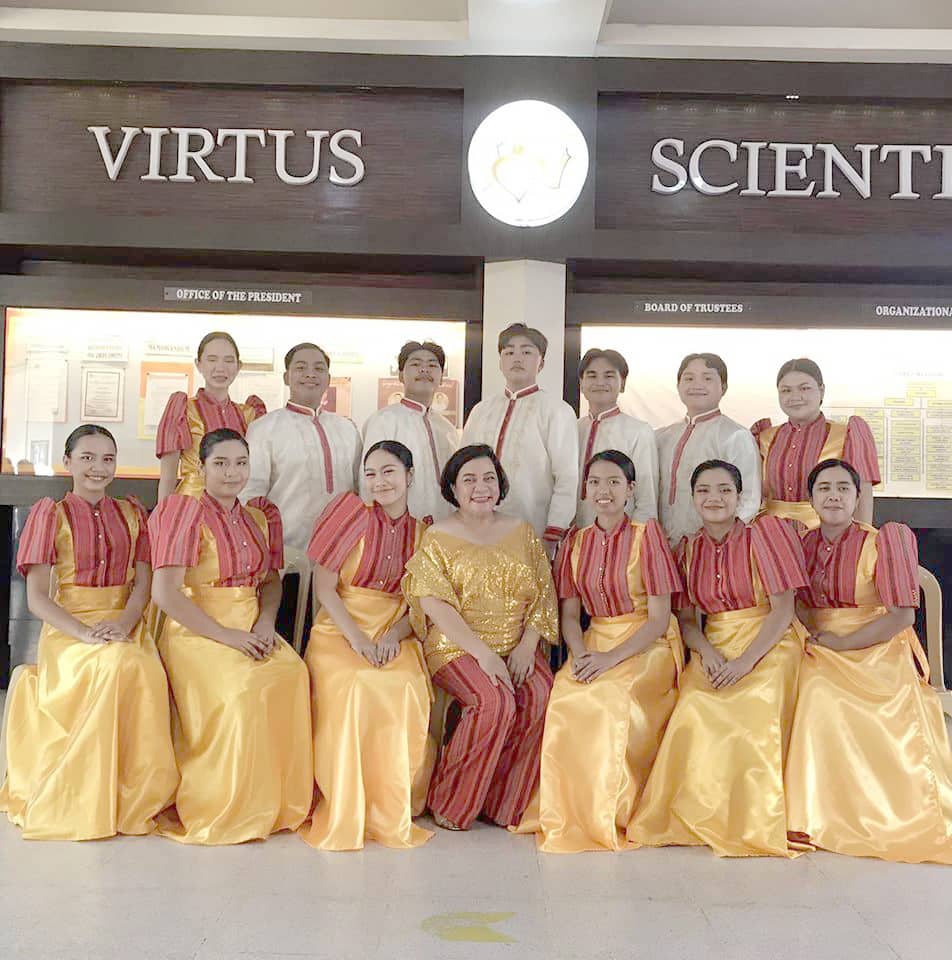 Kalinaw Chorale of Colegio San Agustin-Bacolod from Bacolod City, Negros Occidental.