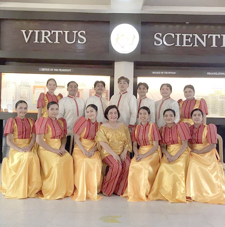 Kalinaw Chorale of Colegio San Agustin-Bacolod from Bacolod City, Negros Occidental.