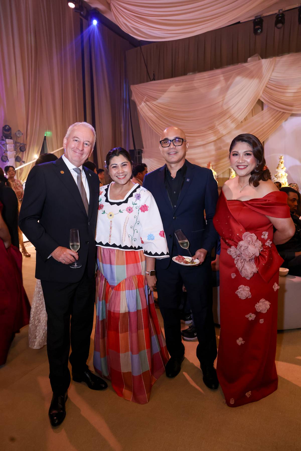 (FROM left) Bruce Winton, DOT regional director for NCR Sharlene Zavala-Batin, Megaworld International John Salas and Lala Quilantang.