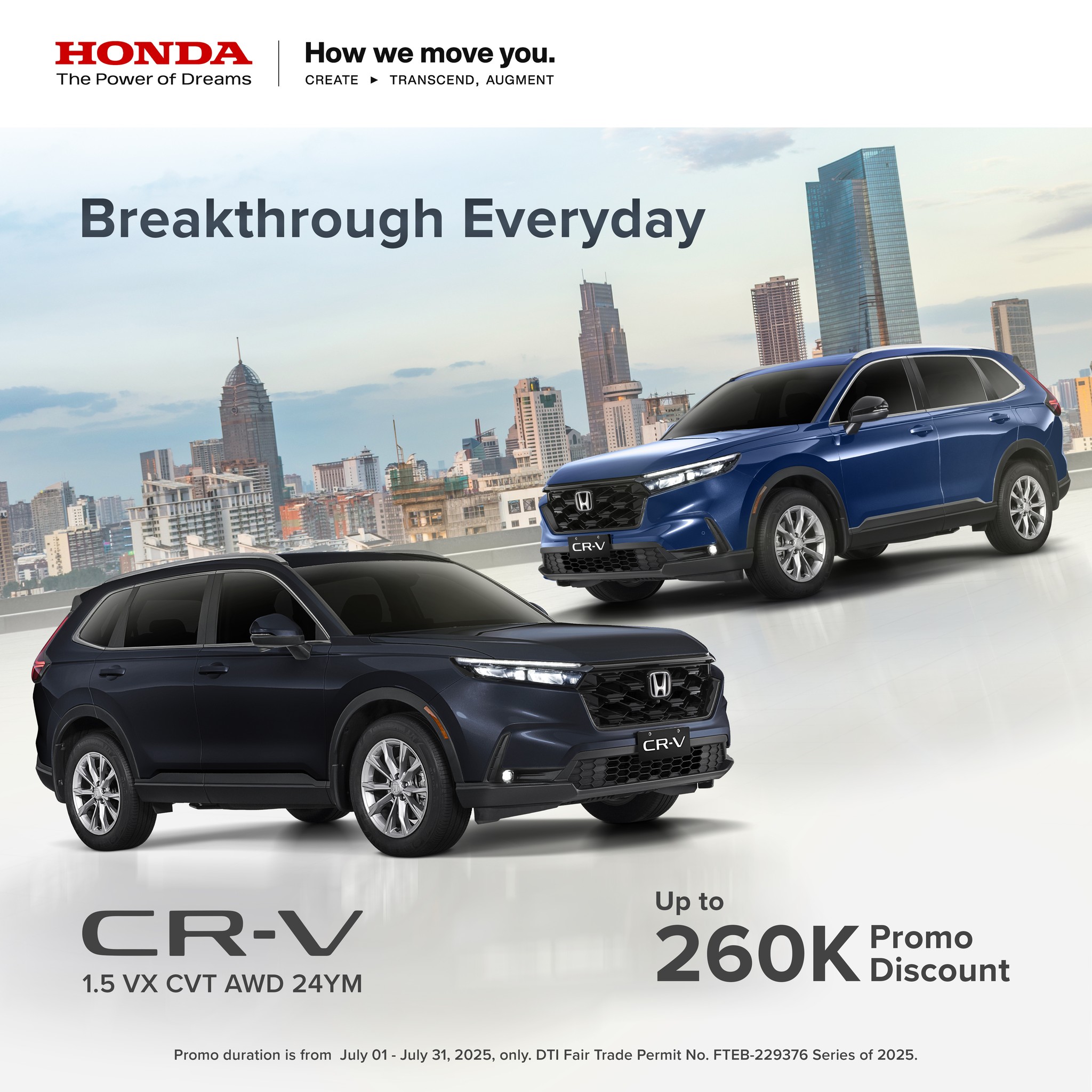 Big savings on the Honda CR-V