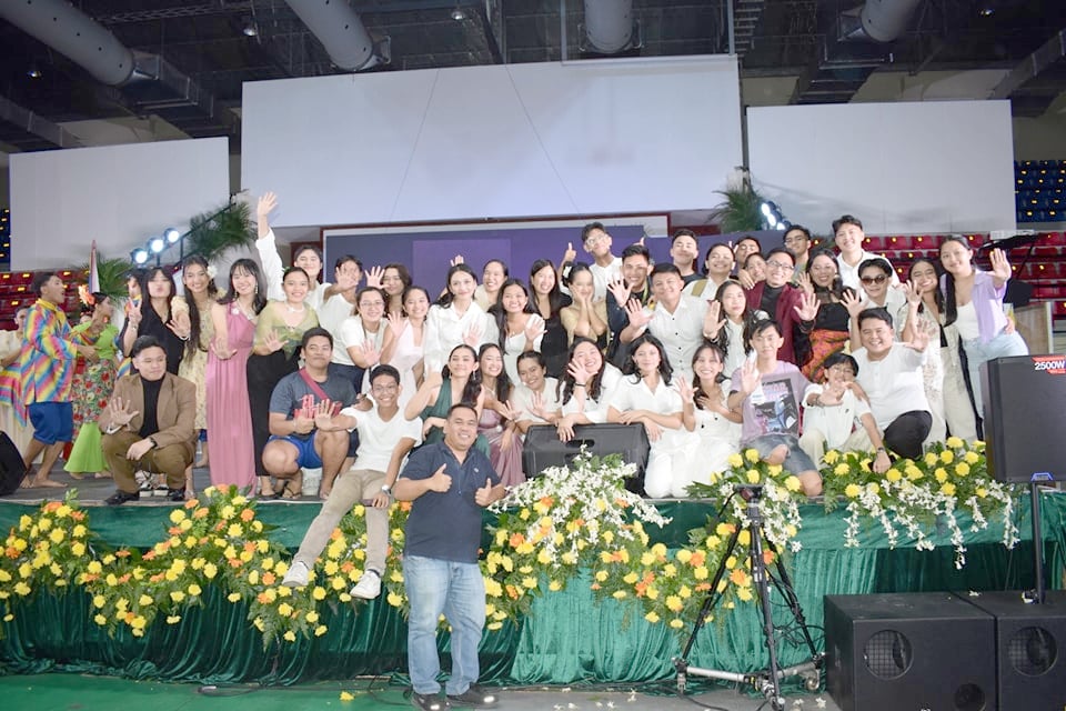 Panag-uyon Adelante Singers from University of San Jose-Recoletos, Cebu City, Cebu.