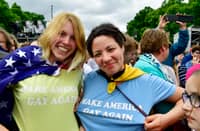 Dutch Pride marchers cry 'Make America Gay Again'