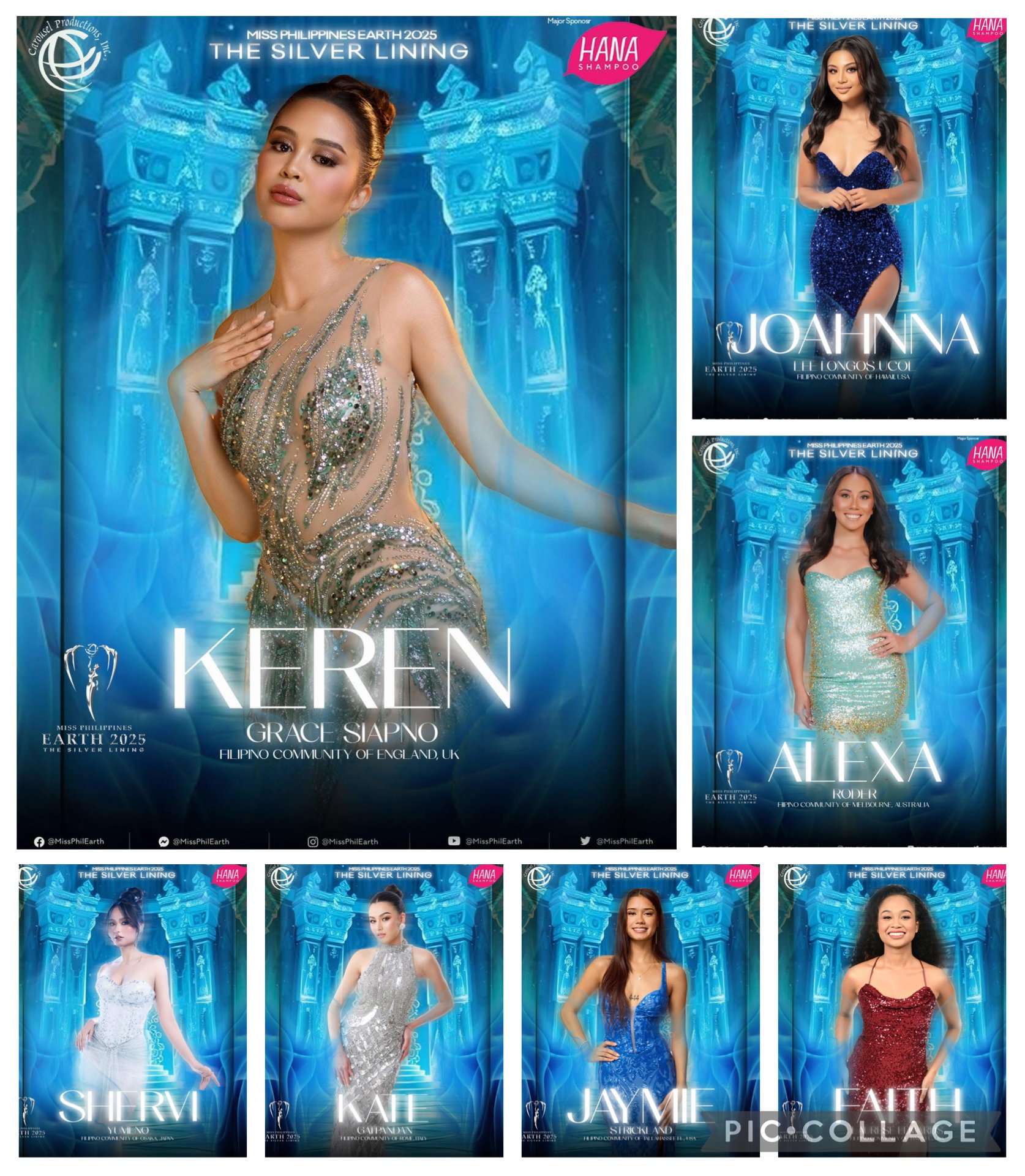 Beauties without borders: Meet Miss Philippines Earth 2025’s overseas delegates