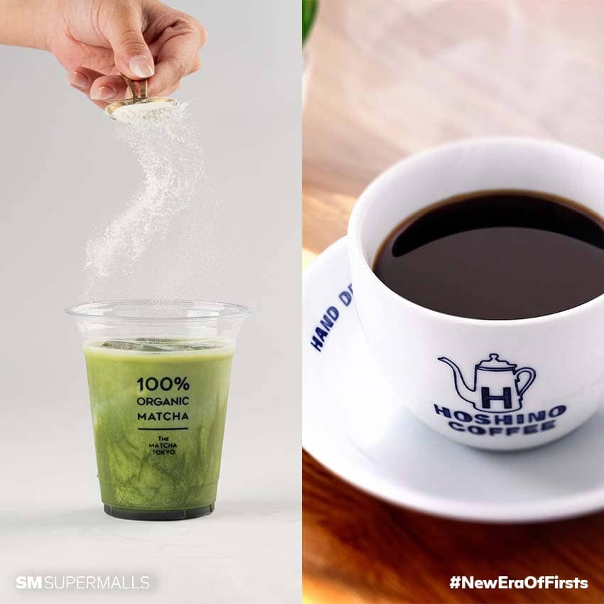 The Matcha Tokyo and Hoshino Coffee at SM Mall of Asia.