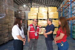 Toyota Foundation marks 35th year with rice aid for typhoon-hit communities