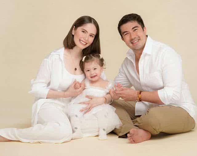 Luis Manzano, his wife Jessie Mendiola and daughter Rosie