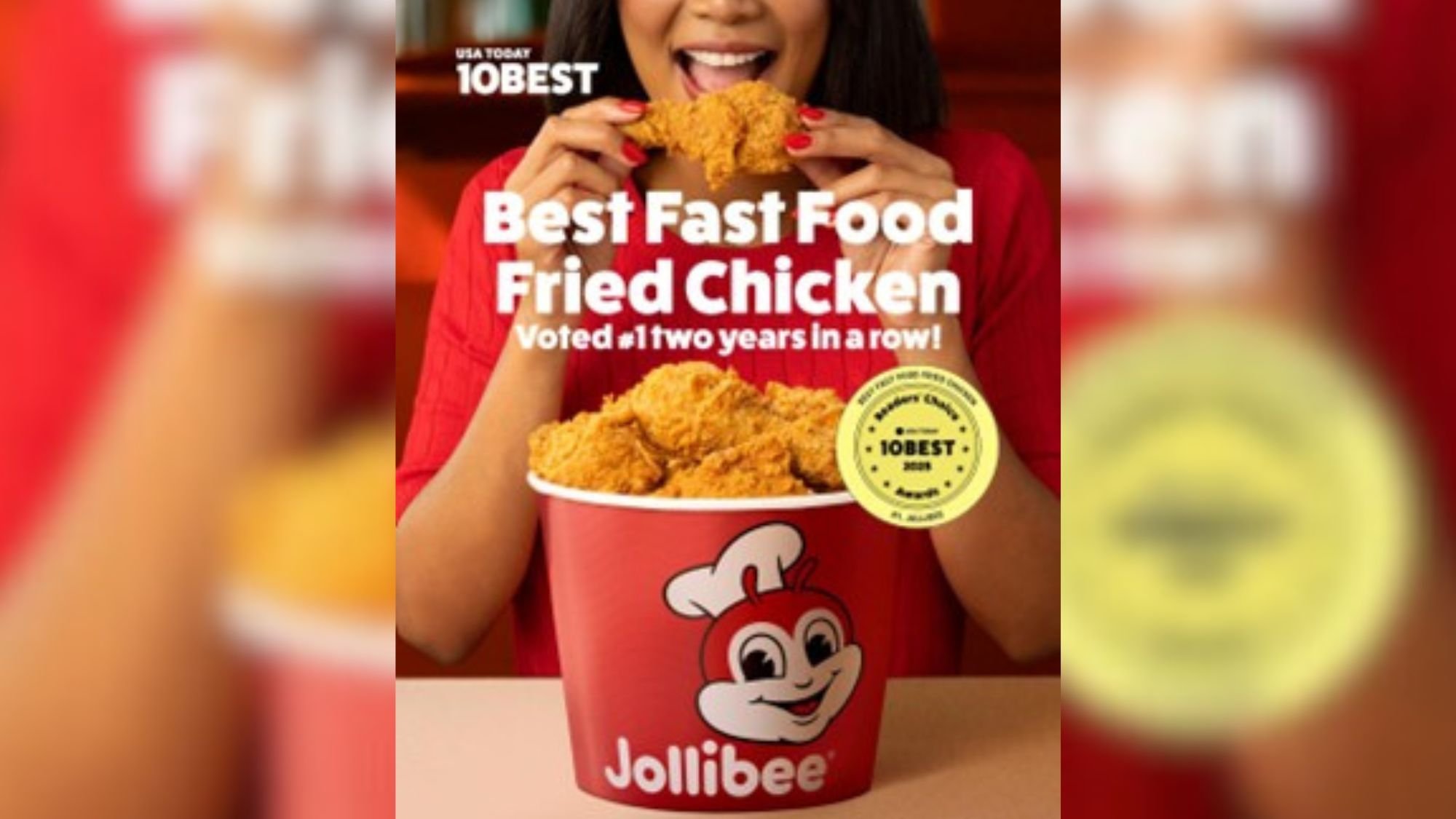 USA says yes to the bee: Chickenjoy tops fried chicken list two years straight