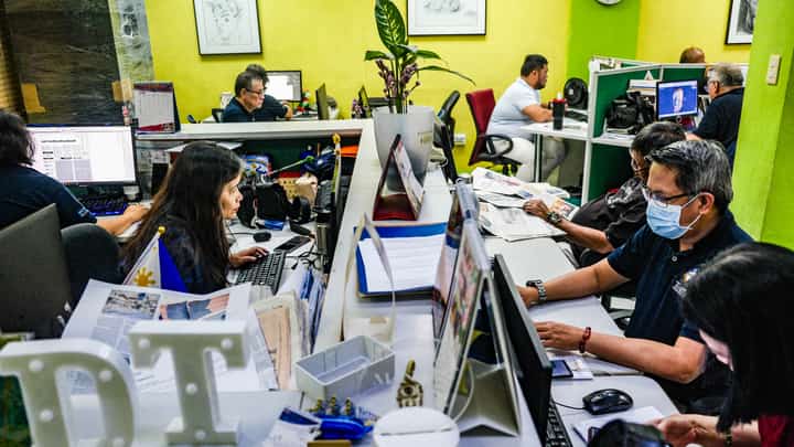 Battle at the newsroom happens every day as Daily Tribune copes with deadline and verification of news articles and online and in print to bring the stories that are credible and timely.