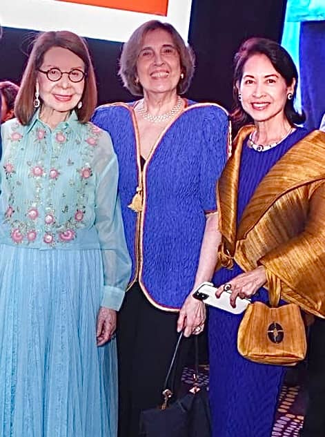 CG Helen Ong, Lucille Villanueva, and Marissa Sycip.