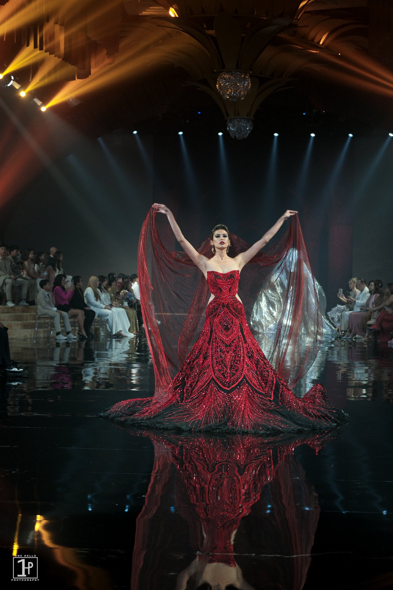 Dee day:  Michelle Dee a rebellious bride in Francis Libiran couture