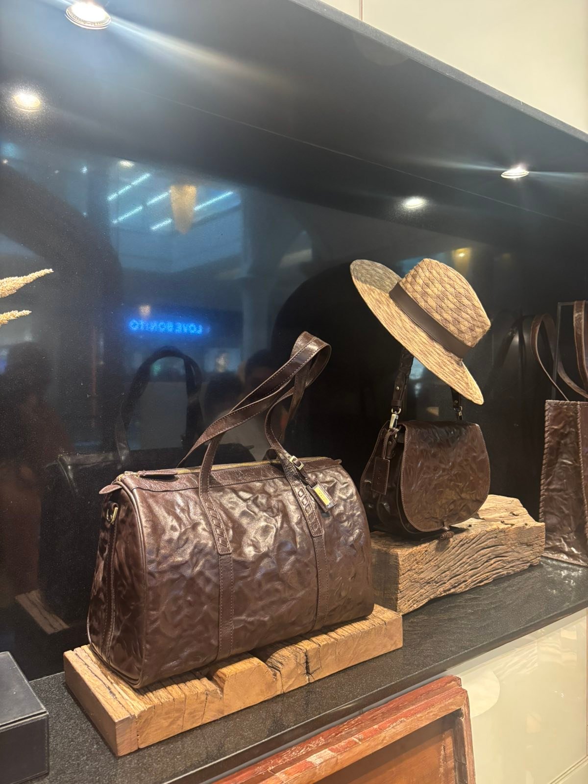 Leather wears well with craft and creativity
