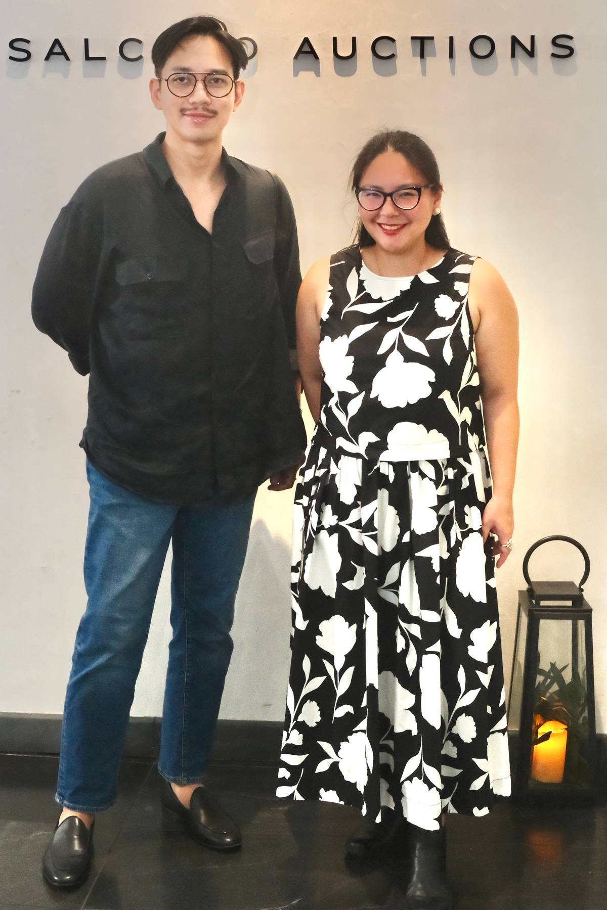 Rey Ilagan and Monica Araneta Tiosejo.