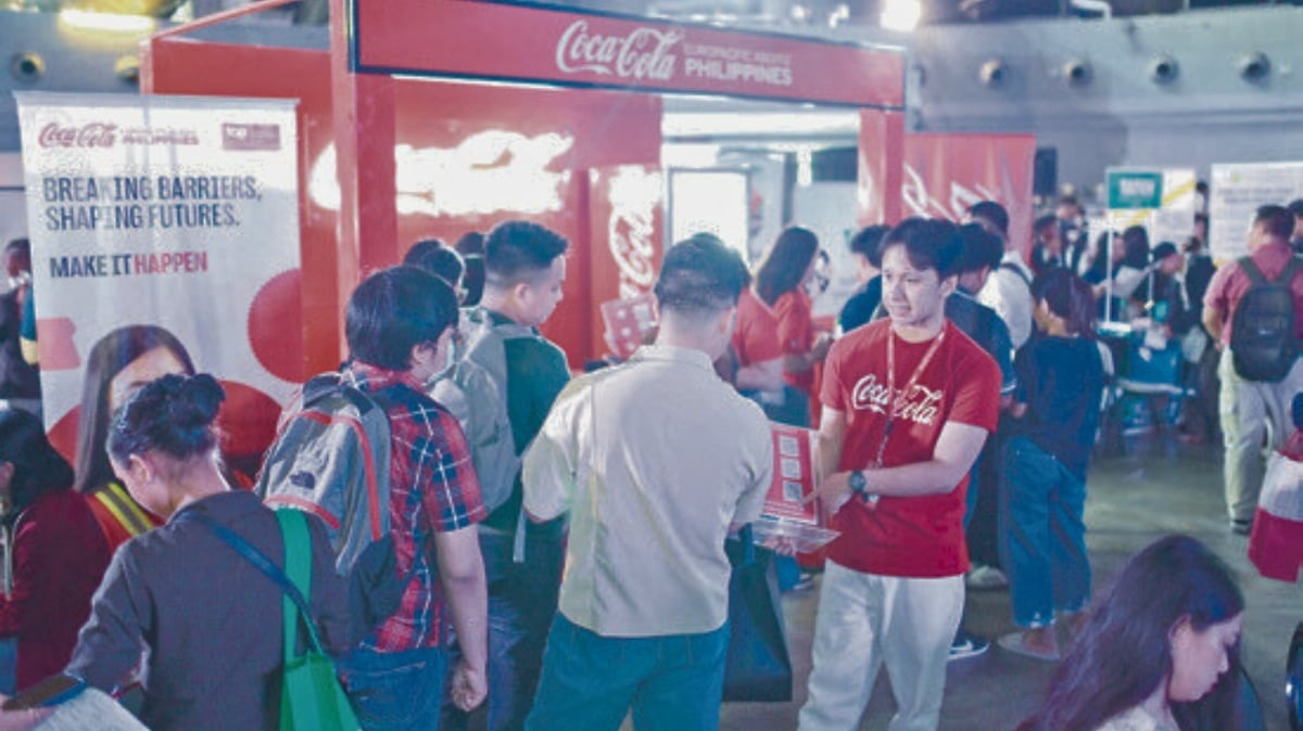 Reputable and prestigious employers from PMAP’s network like BDO and Coca-Cola, open doors to jobseekers during the two-day career event at SM City North EDSA.