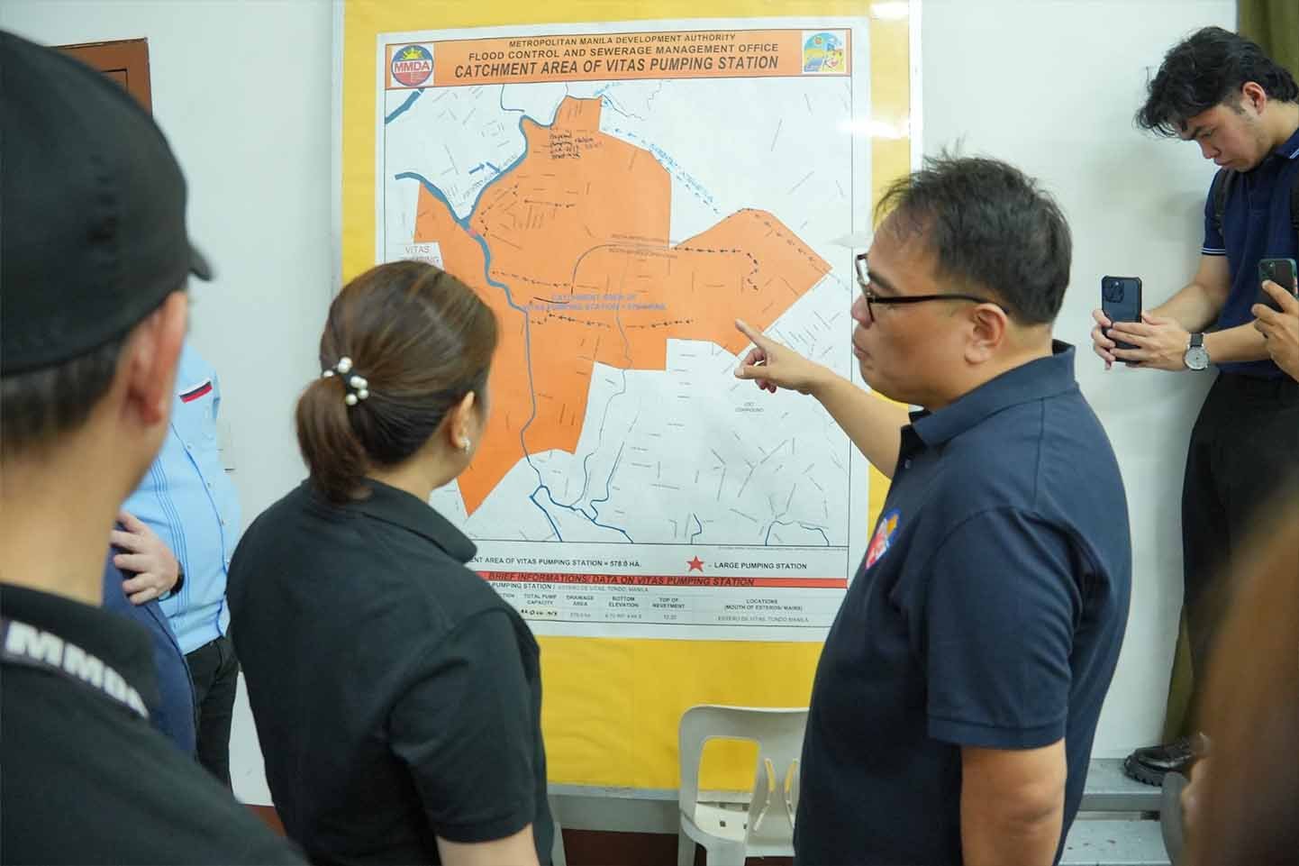 MMDA, DBM inspect waste-to-brick facility at Vitas Pumping Station