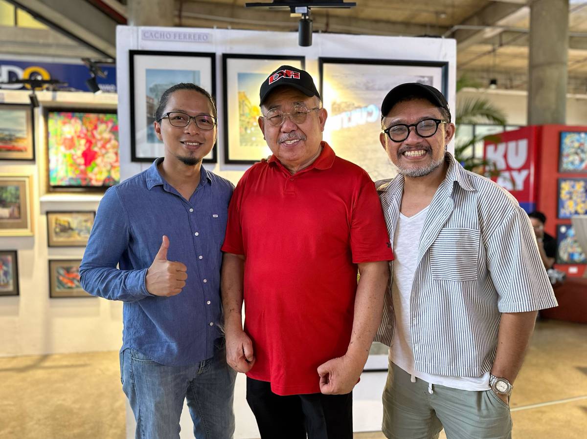 Honorato Corpin, Vic Navales and Cacho Ferrero.
