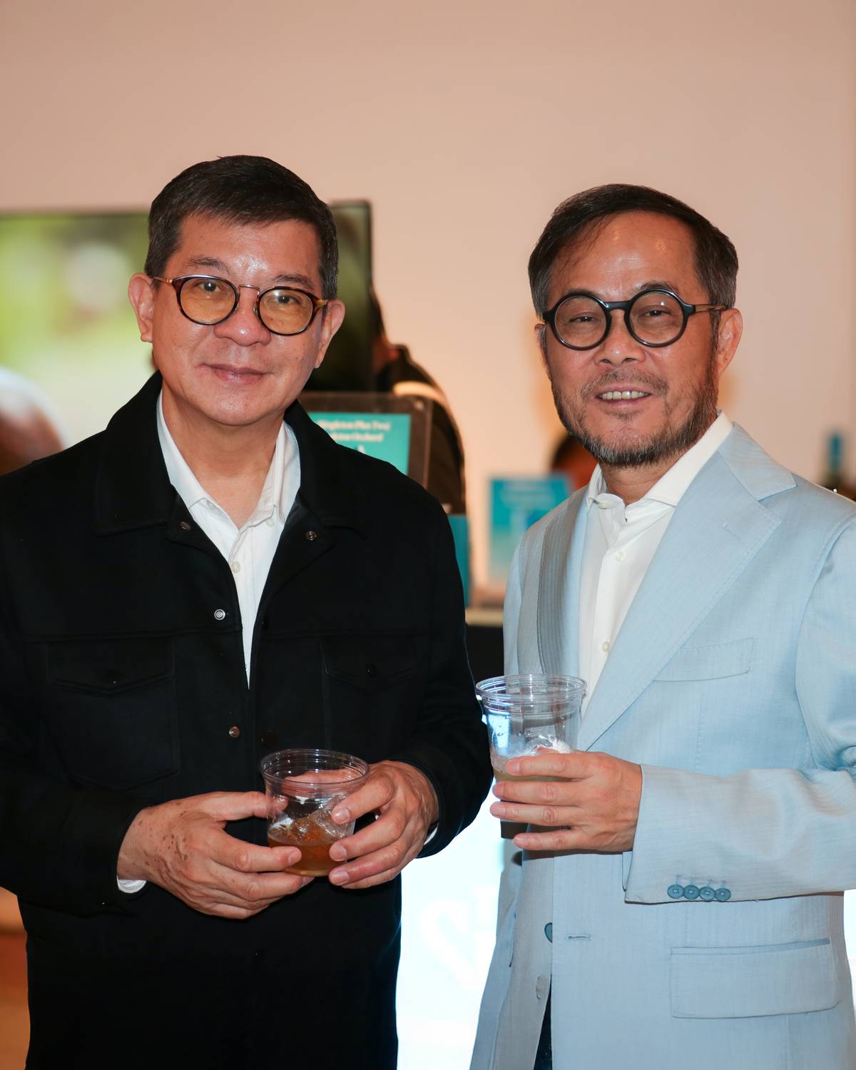 Justice Karl Miranda and Liping Zheng.