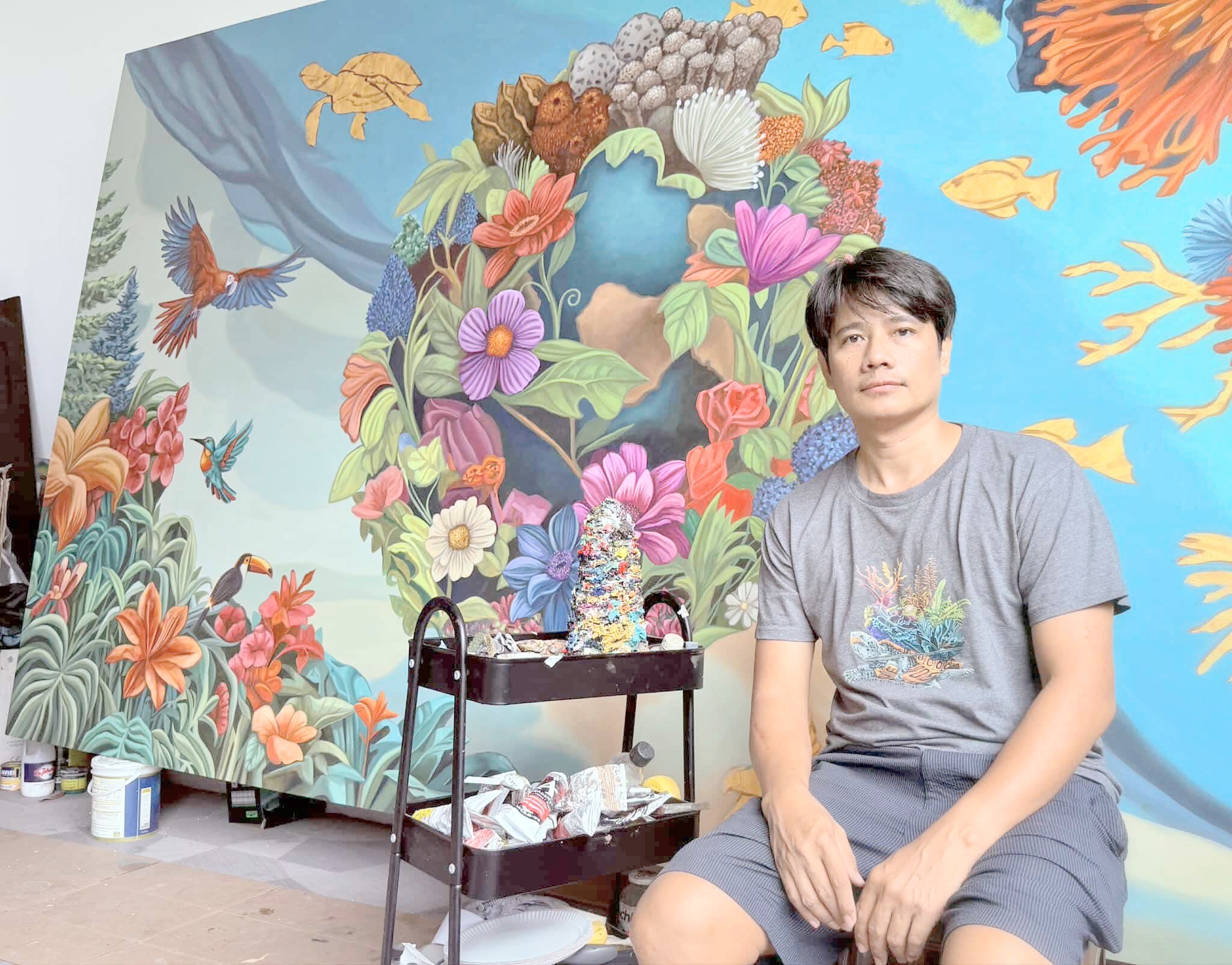 Brushstrokes of purpose: Philipp Ines on art, advocacy and enduring the process
