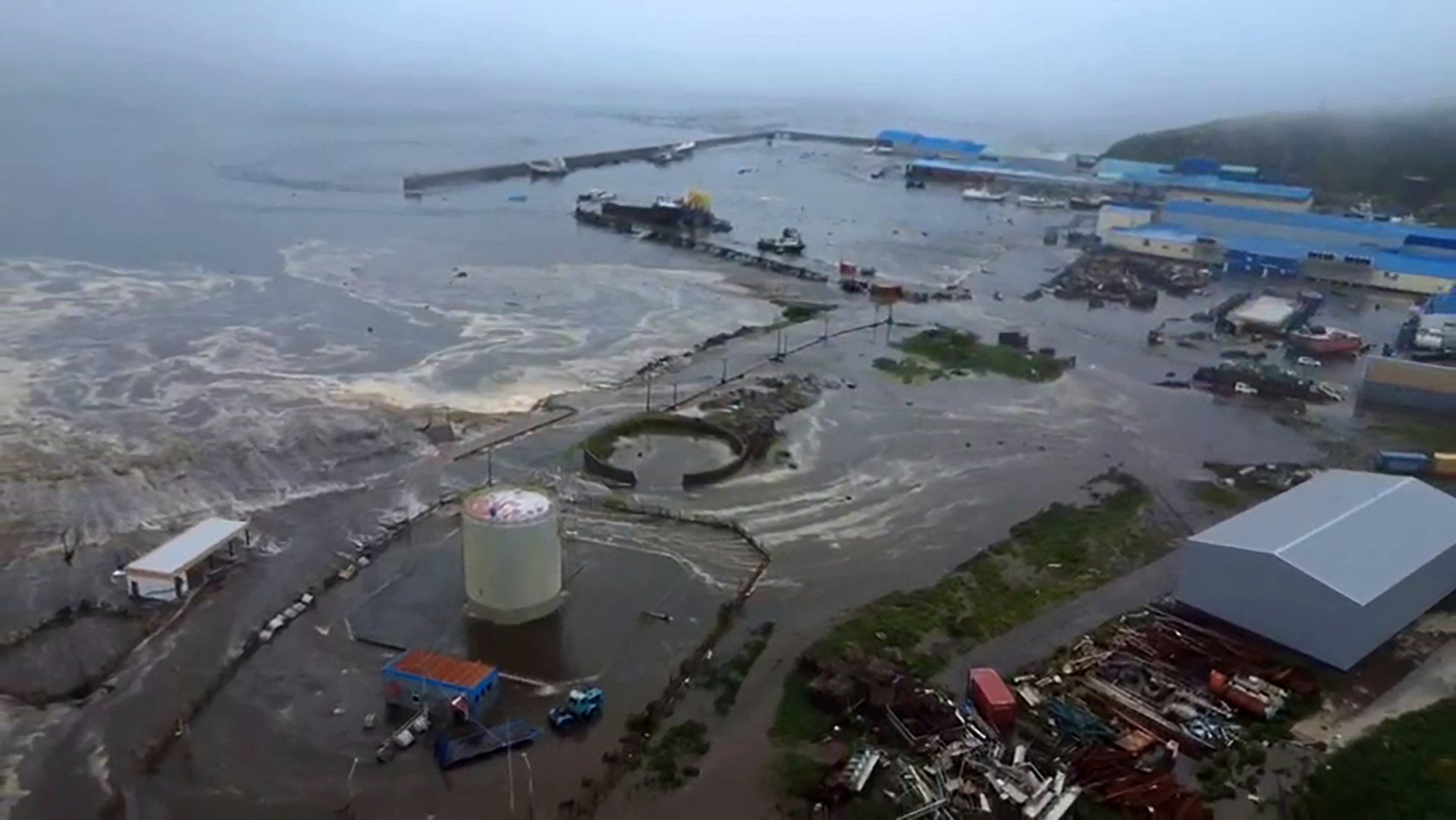 THE tsunami-hit Severo-Kurilsk on Paramushir island of Russia’s northern Kuril islands.