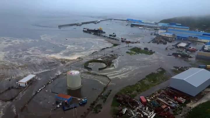 THE tsunami-hit Severo-Kurilsk on Paramushir island of Russia’s northern Kuril islands.