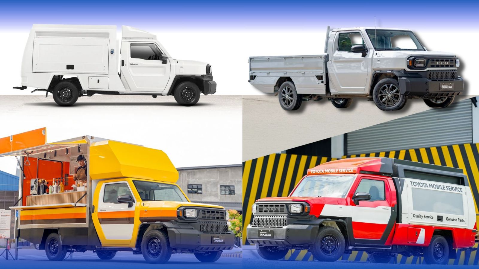 Toyota launches three new Tamaraw variants for MSMEs