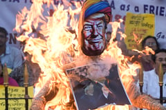 Trump winning the tariff game while India takes a 25% hit