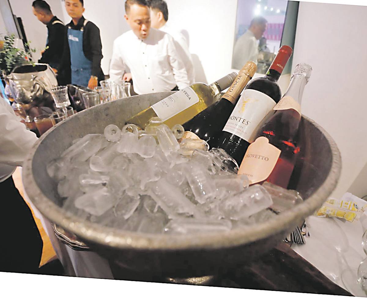 A CURATED selection of reds, whites and rosés from Philippine Wine Merchants delighted guests.