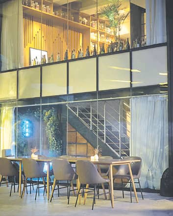 Refined space built for culinary exploration