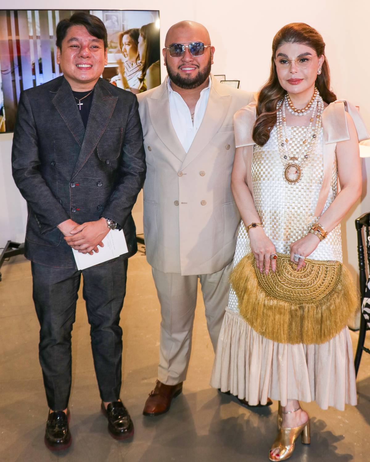 Kit Javier, Dave Sandoval and Barbie Arcache.