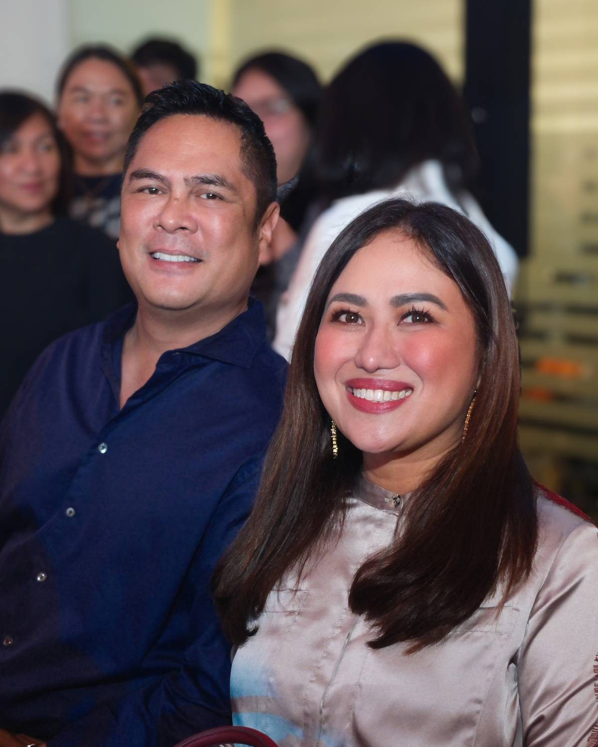 Martin Andanar and Alelee Andanar.