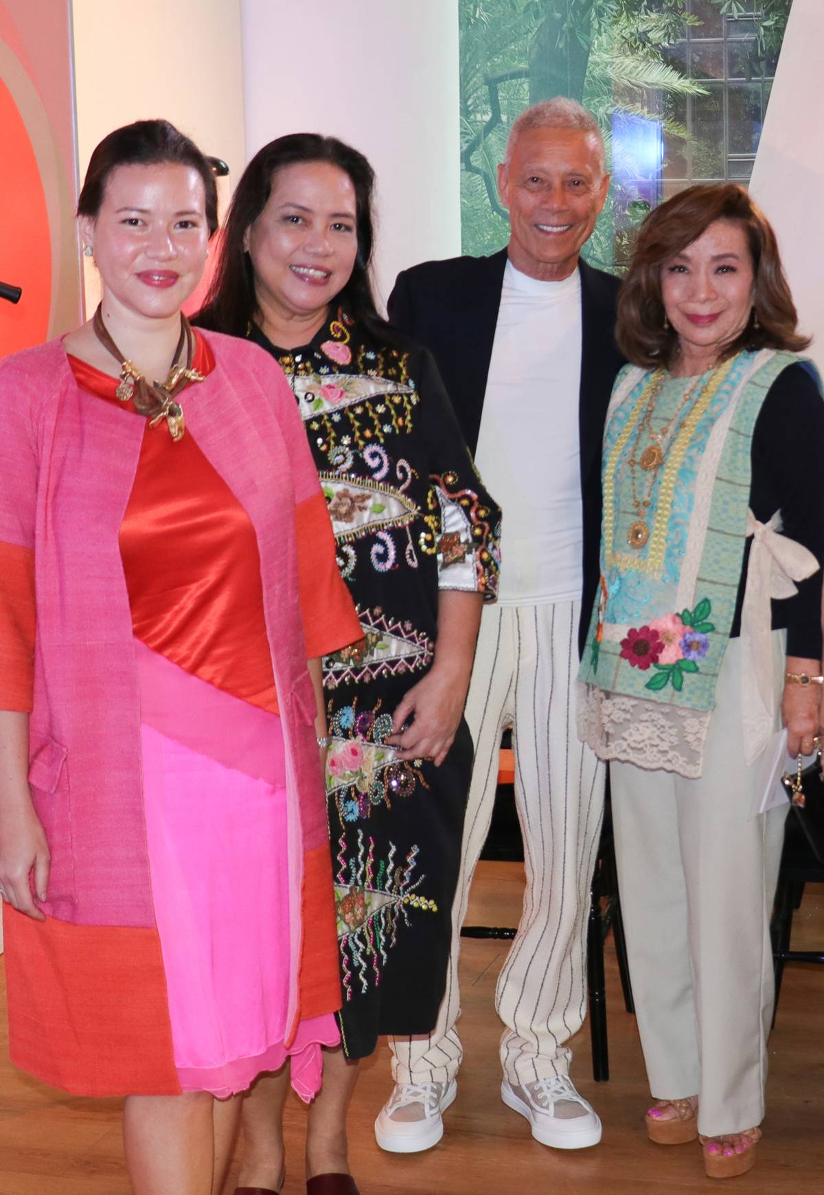 Lor Liechtenstein, Maymay Liechtenstein, Renato Enriquez and Maritess Tantoco. Enriquez