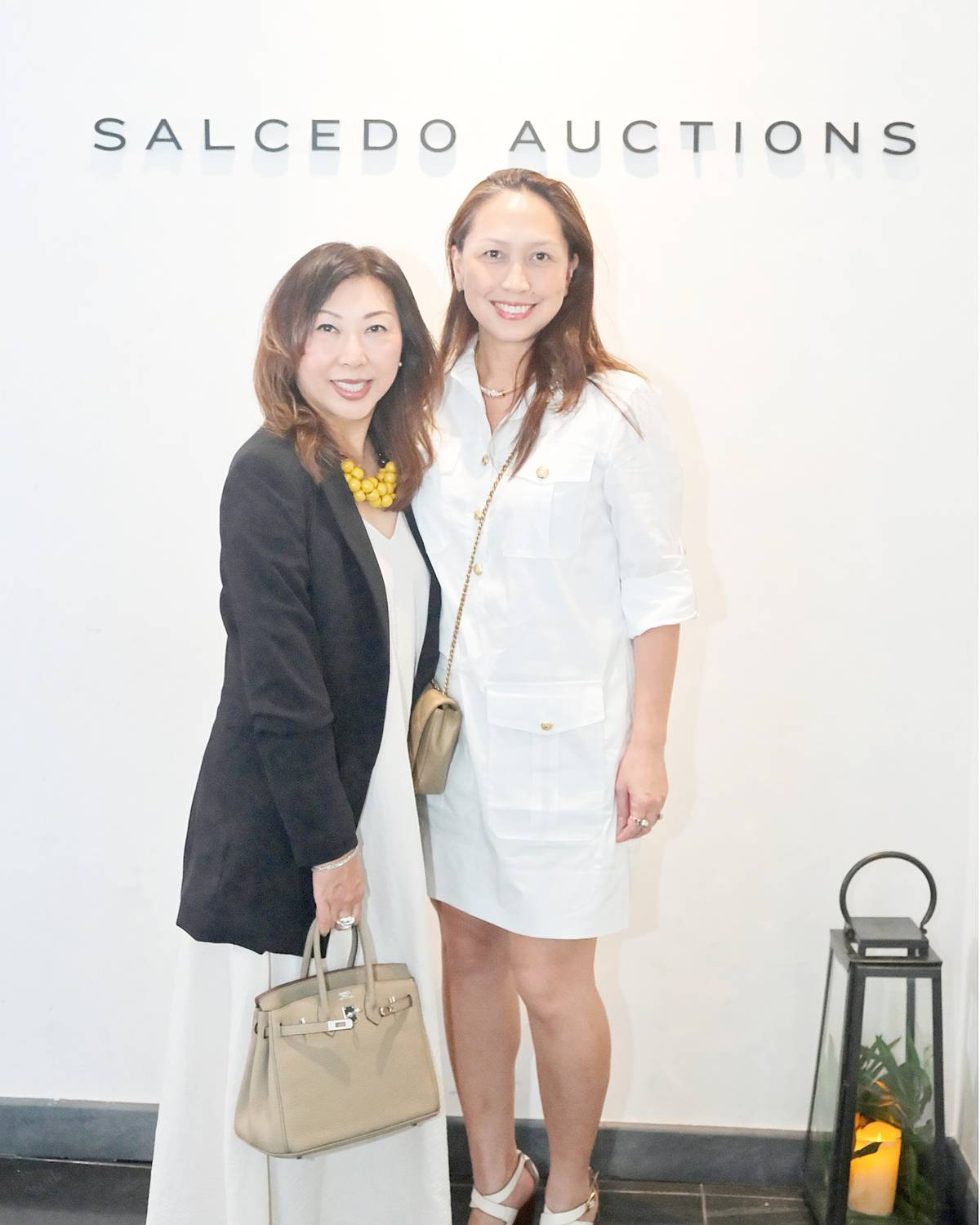 Lara Lorenzana and Nina Golamco.