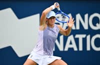 IGA Swiatek makes short work of Guo Hanyu 6-3, 6-1 to advance to the third round of the WTA Canadian Open.