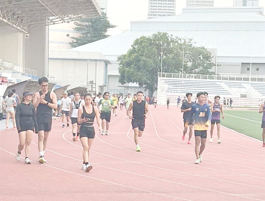 Runners enjoy RMSC, Philsports track ovals