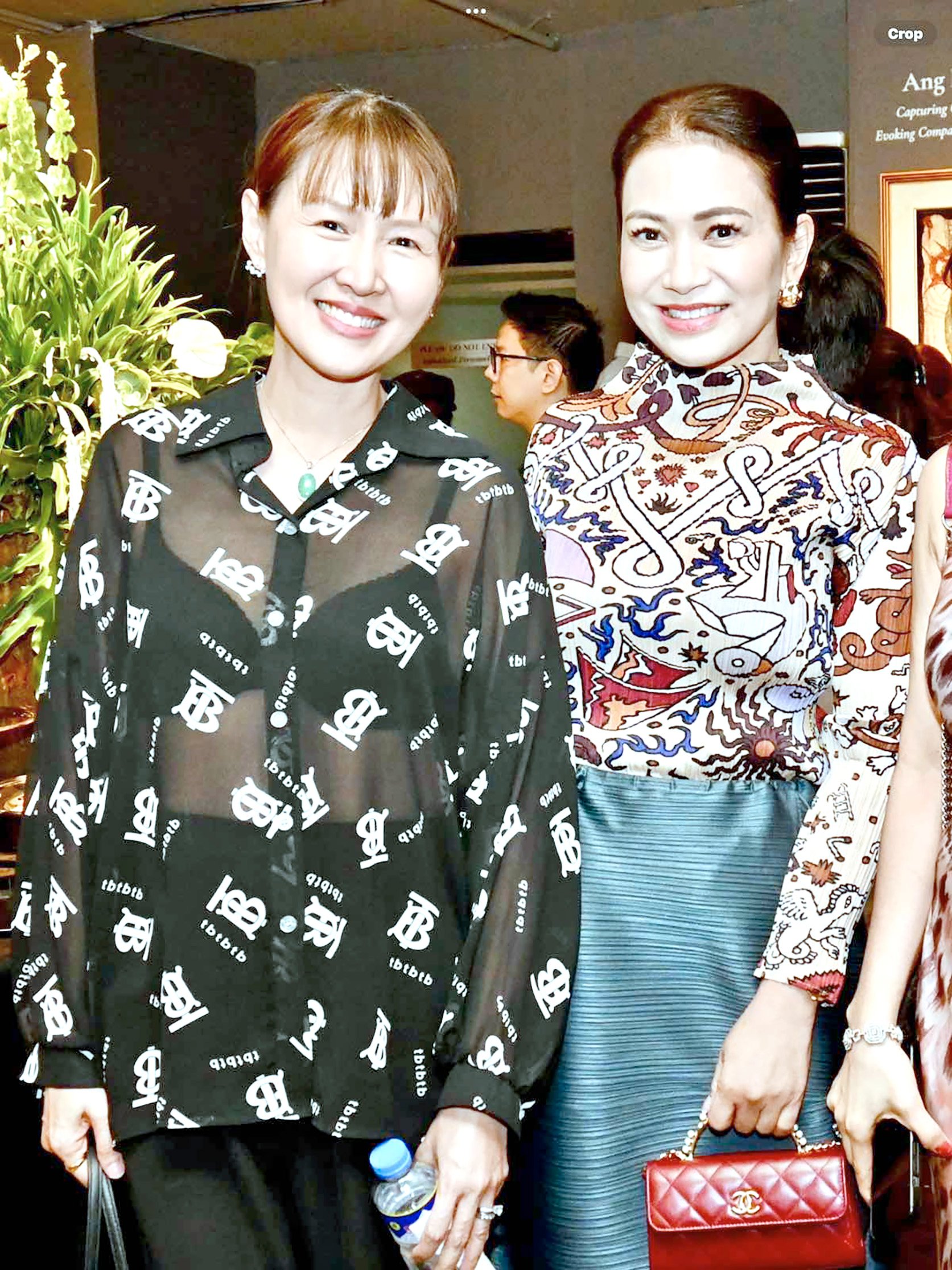 Bonnie Tan and Sheila Romero.