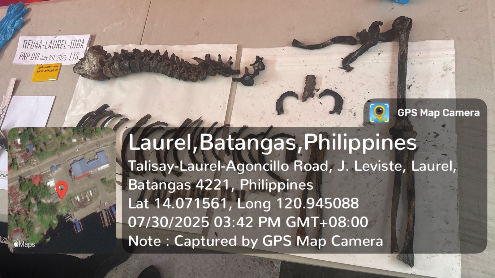 PNP: No DNA match from Taal Lake bones