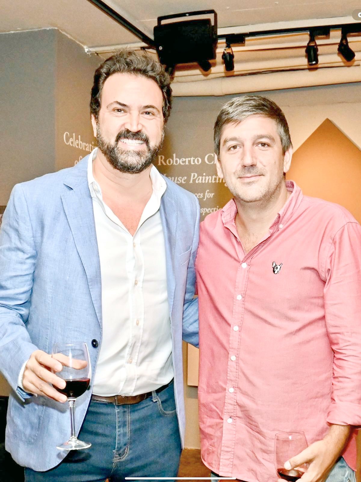 Antonio Ressano and Geoff De Boissieu.