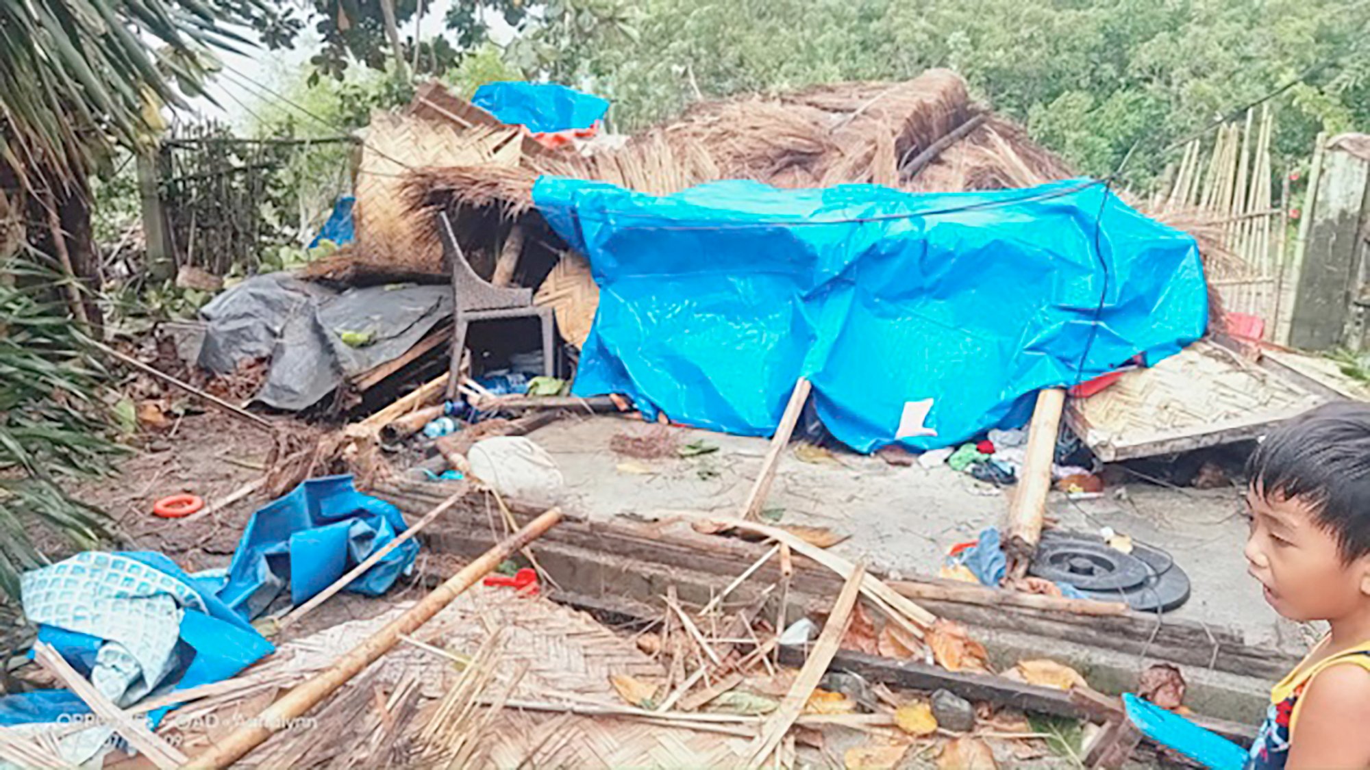 Tornado hits Cabangan town