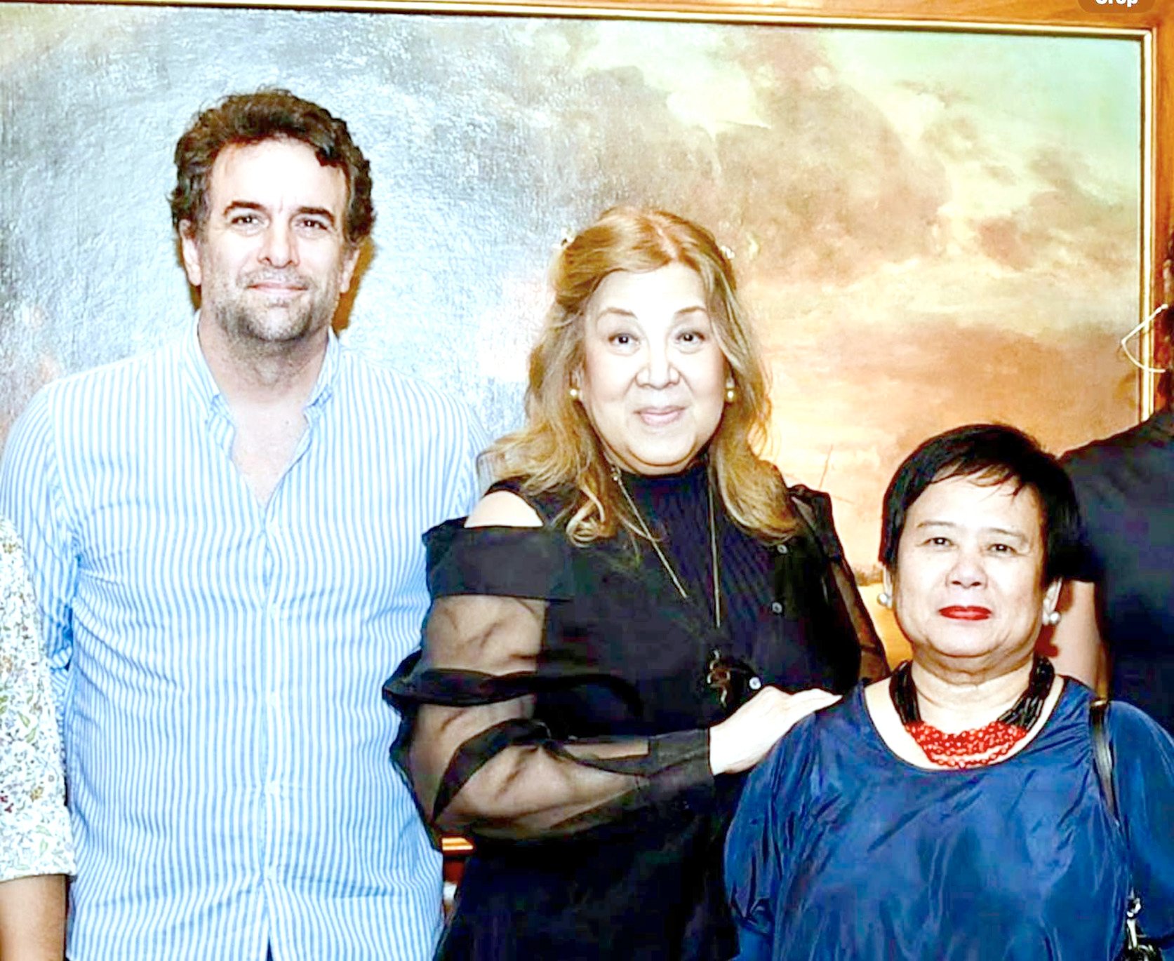 Jorge Mojarro, Lizza Nakpil and Pam Bigornia.