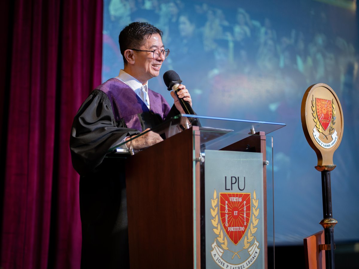 Justice Lopez to LPU grads: Sacrifice comfort, stand for justice