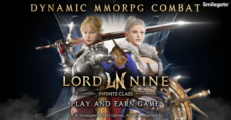 Smilegate launches MMORPG “LORDNINE: Infinite Class” in 9 Asian regions