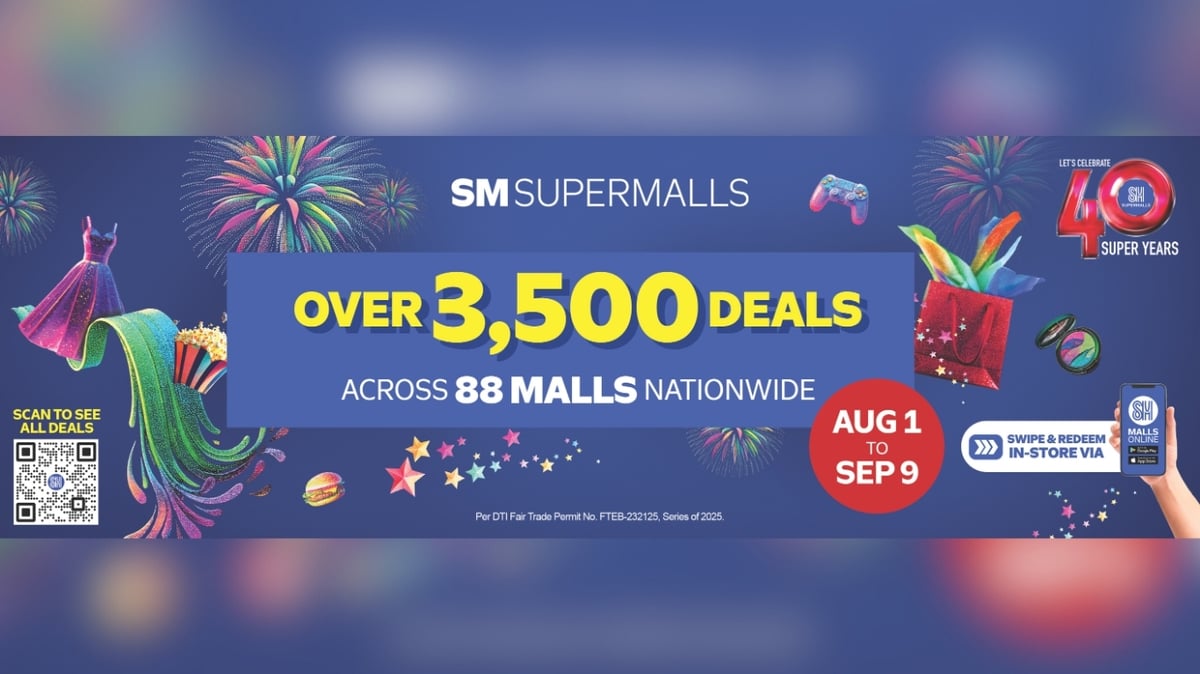 SM Supermalls - Over 3,500 Deals across 88 Malls nationwide