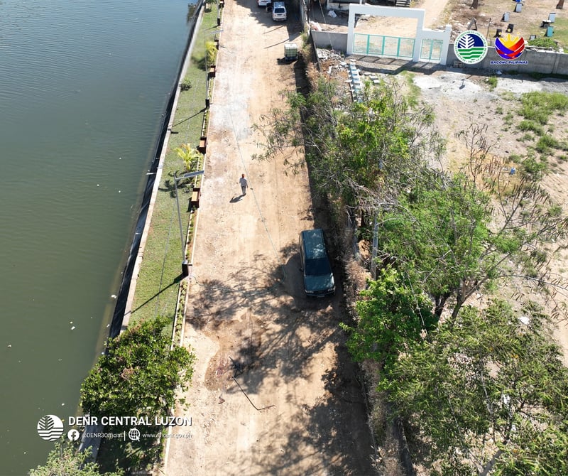 Green space project boosts water flow in Bataan river