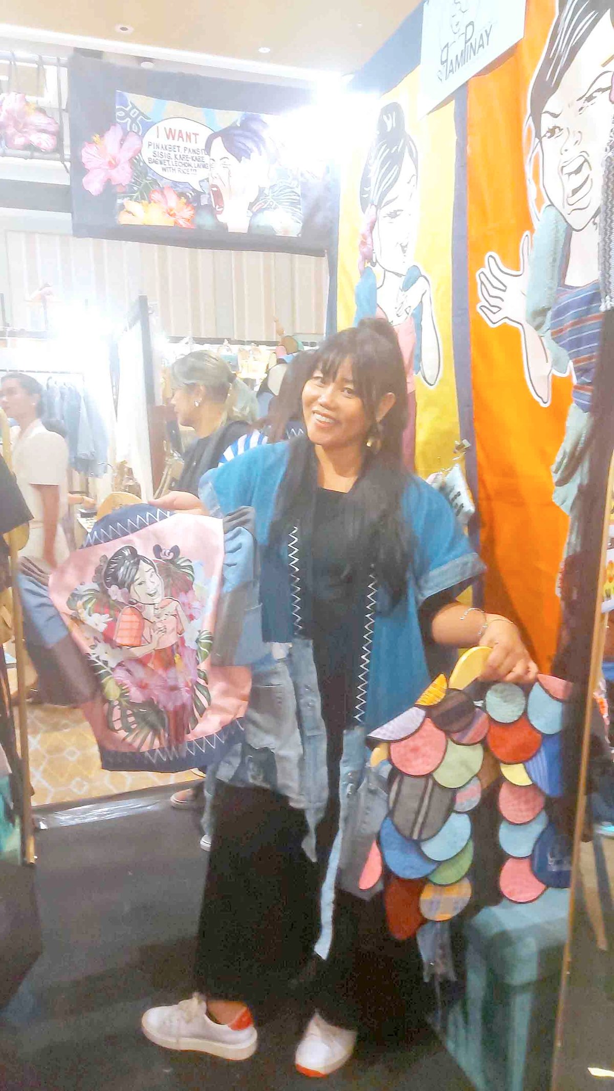 Designer Pamela Gotangco of PamPinay joins ArteFino for the first time.