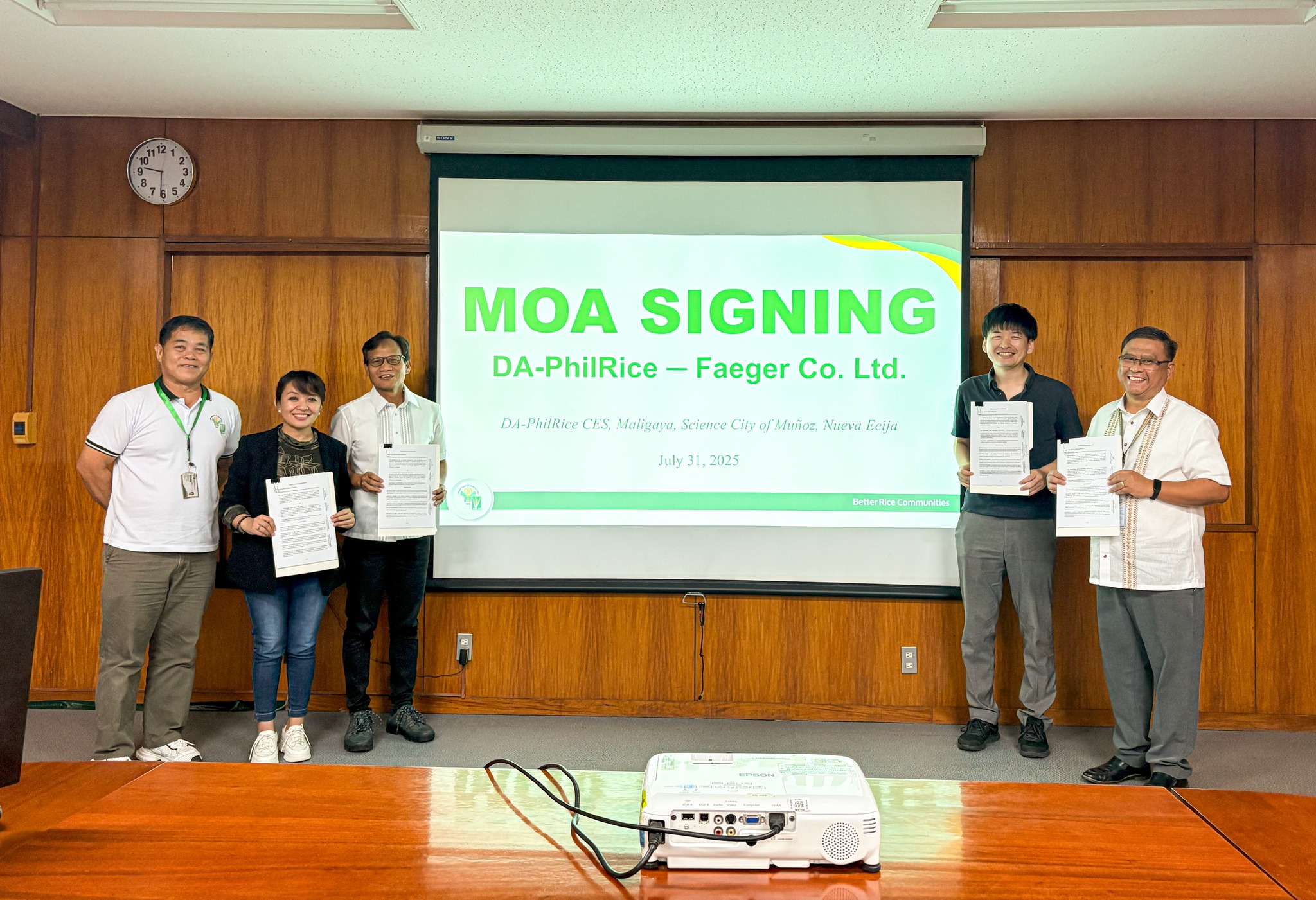 DA, Japanese firm to build climate-smart farming lab