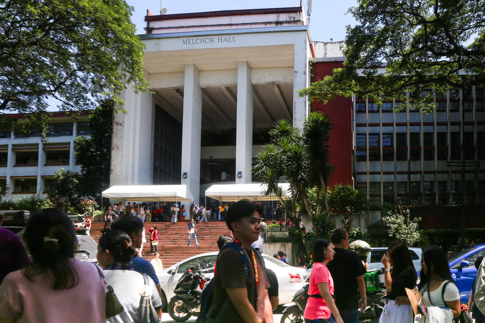 Scenes from the University of the Philippines Diliman on Sunday, 3 August 2025, as thousands of incoming freshmen take the UPCAT in designated campus buildings.