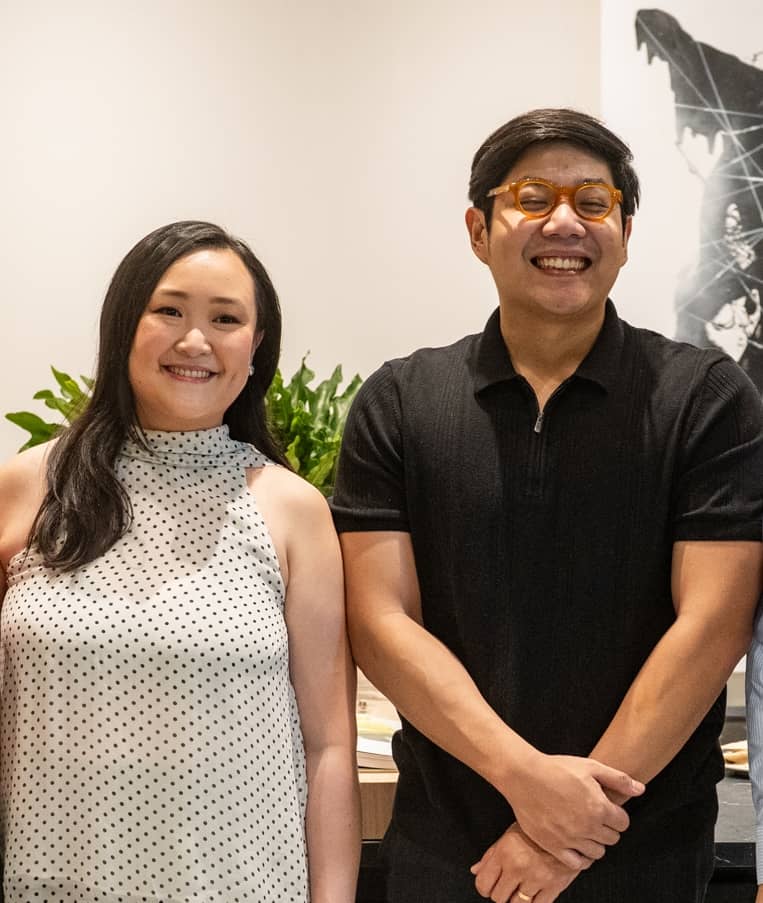 THEA Yu (Dunwoody and Madison Sales director) and Carlos Yu (Dunwoody and Madison president).