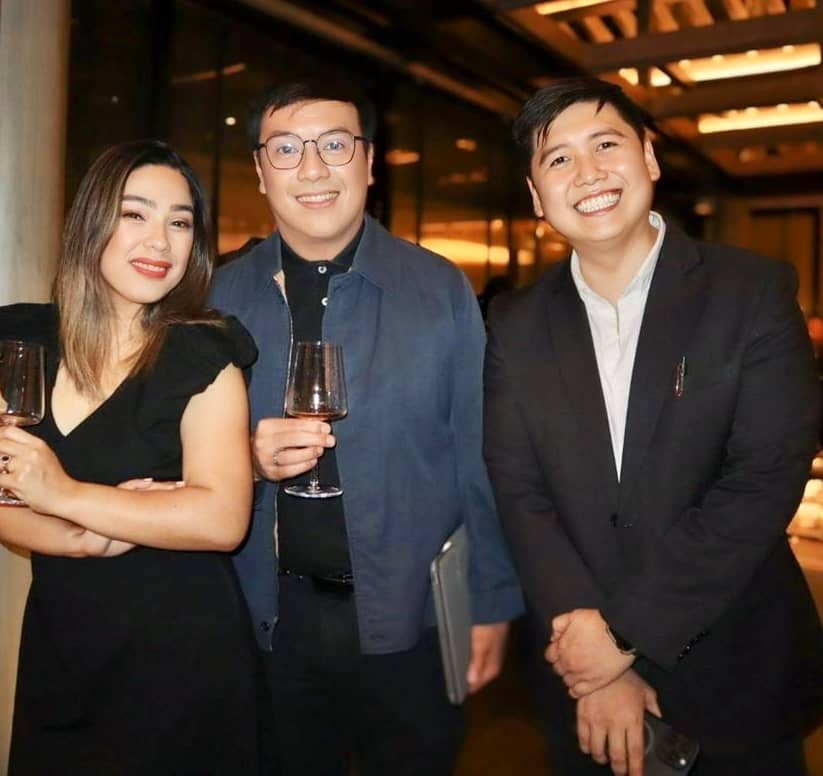Philippine Marketing Association chairman Joana Abrogena, Alexis Revilla and director of chapter committee marketing Sy Bryan Lato.