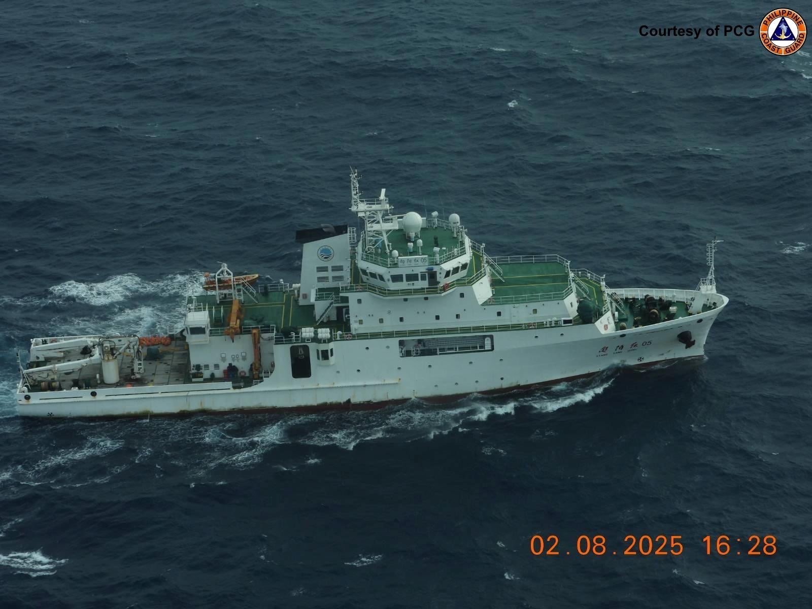 Chinese research vessel spotted Off Sta. Ana, Cagayan